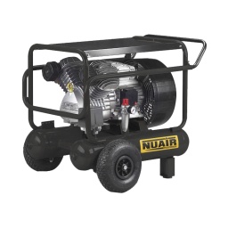 Le compresseur à pistons WARRIOR BUILDAIR/592 4CH, par entraînement direct, lubrifié monophasé est utilisé  pour les applications traditionnelles, et le secteur de la petite rénovation en bâtiment.
Il doit être utilisé dans des milieux appropriés, bien ventilés, exempts de poussières, d'acides, de vapeurs, de gaz explosifs ou inflammables.
Le WARRIOR est équipé de composants très fiables, tels que des robinets en acier inoxydable, des réservoirs en conformité avec les normes et directives internationales, et d'une tête en aluminium bicylindre en V bloc en fonte puissante et performante.
Il est doté d'une poignée de transport utilisable comme enrouleur de tuyau, et d'une plaque en tôle supérieure qui assure la protection.
Pour faciliter le déplacement le WARRIOR est monté avec de grandes roues et un pied ventouse pour le stabiliser.
Type de cylindres	mono-étagé
Modèle tête	WKM592
TS max (°C)	100
TS min (°C)	-10
Puissance sonore (dB (A))	80
Vitesse de rotation (tours/min)	1420
Volume du réservoir (L)	2 x 10
Volume engendré (m³/h)	36
Puissance (kW)	3.00
Puissance (CV)	4.00
