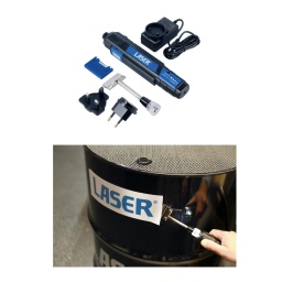 Grattoir à lame chaude sans fil rechargeable, idéal pour retirer facilement les autocollants et les décalcomanies. 
Équipé d'une batterie Li-ion de 2400 mAh, d'un témoin de charge de batterie et de 2 LED intégrées, c'est l'outil idéal pour les travaux de précision ou pour une utilisation dans des zones faiblement éclairées.

Grattoir sans fil à lame chaude de 60 watts avec batterie Li-ion rechargeable (2400 mAh), pour retirer les autocollants et décalcomanies.
Comprend une base magnétique, ainsi que 2 LED intégrées pour faciliter le travail de précision.
Temps de charge : 2,5 - 3 heures ; température maximale : 230 °C.
Fourni avec un chargeur secteur (avec adaptateur pour passer d'une prise BS (UK) à 3 broches à une prise Euro à 2 broches), une lame de rechange et un porte-lame.
Des lames de rechange sont disponibles, voir la référence 92523.
