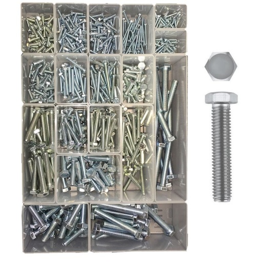 Module vis tête hexagonale M3 à M12 (493 pièces)