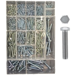 Module vis tête hexagonale M3 à M12 DIN933 zinc
Système de rangement pour tiroir. avec boite connectable
Organisez votre rangement de pièces. visserie. outillage dans des boites transparente clipsées à lors socle en polypropylène . résistant aux hidrocarbures
Les boites ont une hauteur étudiée pour finir au ras du tiroir. se qui lors de déplacement ne désorganisera pas vos rangements (petit calage à découper sous les plateaux si besoin d'ajuster)
- Plateau dimensions 390x272mm (hauteur entre 72 et 75mm selon découpe)
Composition : (diamètre x longueur - quantité)
3X16-25
4X20-25 
4X30-25 
4X40-25 
5X20-25 
5X30-25 
5X40-25 
6X16-25 
6X20-25 
6X40-25 
6X50-25 
8X20-25 
8X40-25 
8X50-25 
8X60-25 
10X40-25
10X60-25
12X40-25
12X60-25