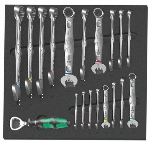 Module clé mixte Joker Wera série 6003 18 pièces