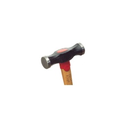 Marteau à planer tête ronde plate et bombée 40mm manche hickory 

- fabrication francaise extremement rigoureuse
- tête en acier carbone ultra légère et resistante
- manche hickory en bois très dure haute résistance. le mieux adapte aux usages intensifs
- les chocs sont nets et n'entrainent aucun mouvement discordant qui affecterait l'outil ou l'objet frappe 
- dimension tête 40x126mm - poid 800gr
- longueur 340mm 