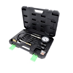 Coffret de contrôle de compression et d'étancheité pour moteurs diesel COMPETITION 15 pcs
Outil de test complet pour moteur avec ou sans injection direct
Adaptateurs compacts à raccords rapides
Livré avec différents types de raccords
Tuyau très flexible pour les endroits difficiles d'accès
Coffret robuste en matière plastique
