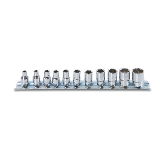 Jeu de douilles 6 pans 1/4" cote en pouce