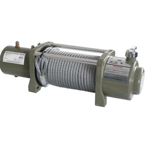Treuil de traction électrique 4x4  12V 5450kg charge roulante 
