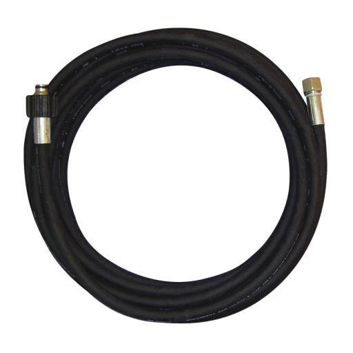 Flexible 10m 5/16 Diam 8- Embout Serti 1 Tresse Noire