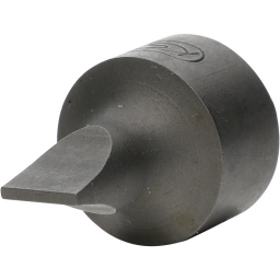 Douille tournevis 1/4'' Fente 6 mm extra-courte