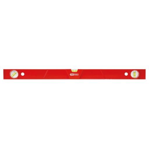 Niveau rectangulaire en aluminium 3 fioles, L.600 mm
