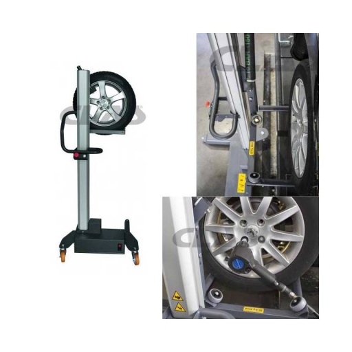 Levé roues électrique rechargeable capacité max. 60kg