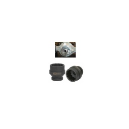 Douille pour arbre de transmission + embrayage 50mm 
- dia: 50mm (12 pans)
- entraînement 1"
- pour mercedes ha