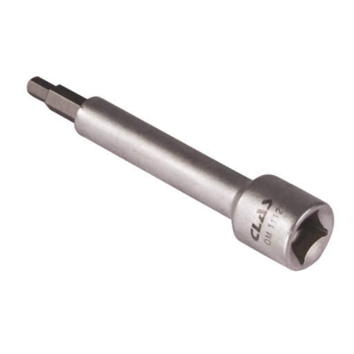 Douille embout héxagonal 6mm L.123mm 1/2" CrV
