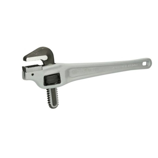 Clé serre-tubes aluminium bec de canard, 14"