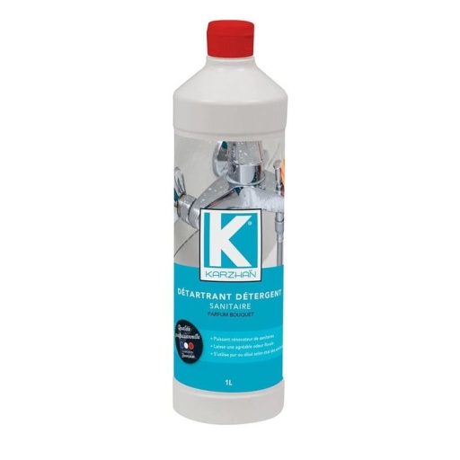 Détartrant rénovateur de sanitaire et salle de bain - bouteille de 1L