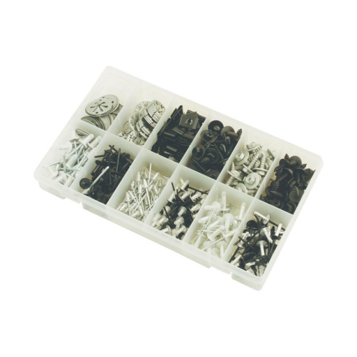 Coffret 400 clips de fixation 