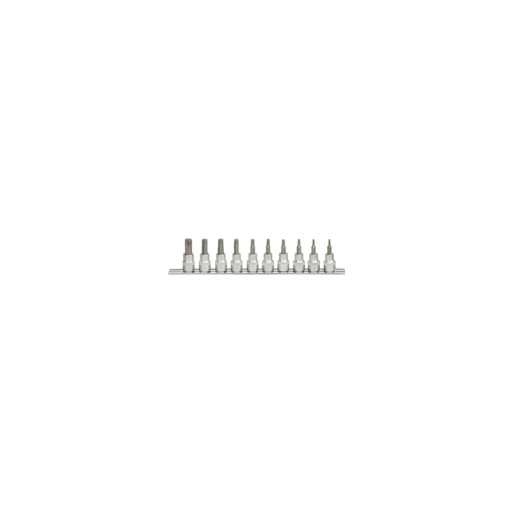 Rail de douilles tournevis torx 3/8
