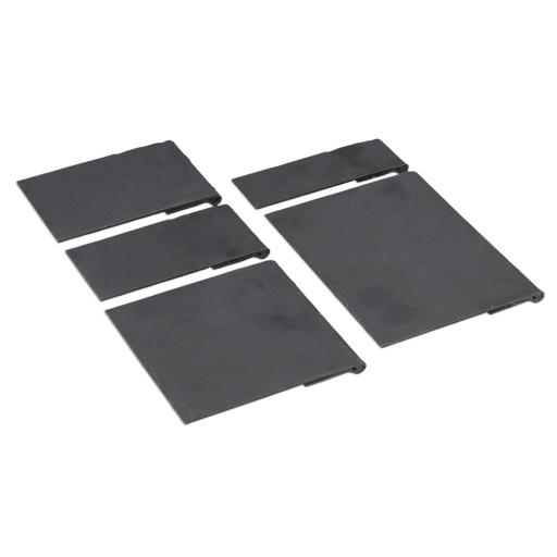 Assortiment de plaques de traction 5 pièces