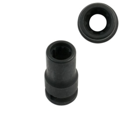 Pour les vis de retenue d'étrier sur Audi Q7 et autres modèles
Douille à 7 pans x 50 mm de longueur
Carré de 1/2"
En chrome-molybdène avec fini au phosphate de manganèse noir