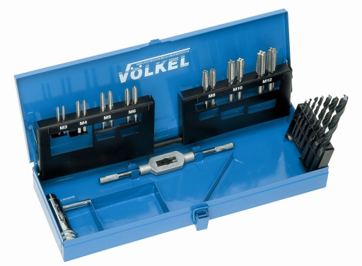Coffret de Tarauds à Main E.10 HSS-G / "version conique" M 3 - 12