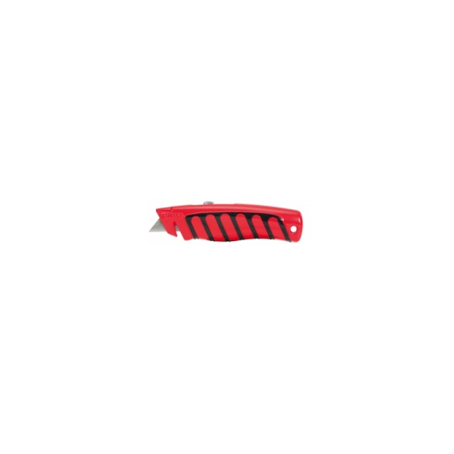 Cutter manche bi-matière lames rétractables 25mm trapèzes