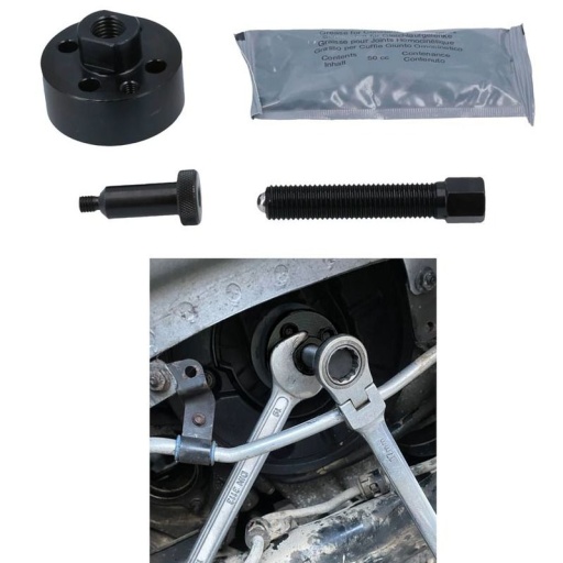 Extracteur de poulie de courroie de vilebrequin - pour Volvo essence et 2.0 L diesel