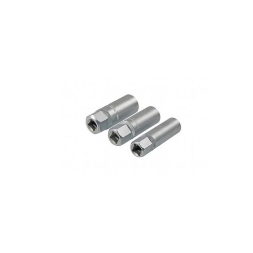 Jeu de douilles pour bougies d'allumage à parois minces de 3 pièces 14 / 16 / 18mm