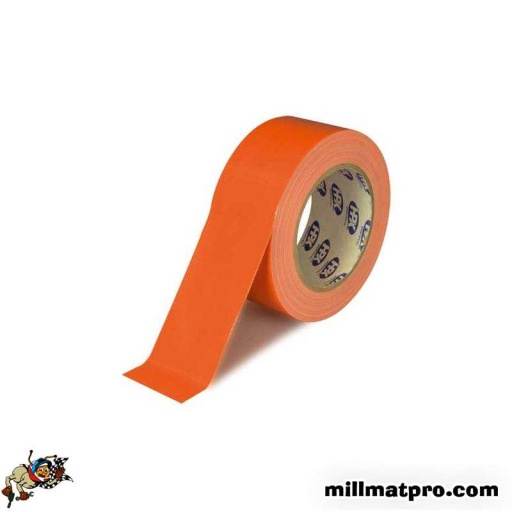Ruban toile adhésif orange 50mm x 25m