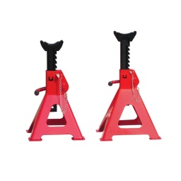 Lot de 2 chandelles à crémaillère 3 tonnes - système de blocage par crémaillère. vous adapte la hauteur de votre chandelle simplement et rapidement - hauteur mini 315mm - hauteur maxi 430mm