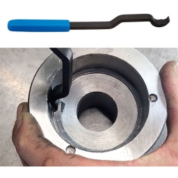 Les applications comprennent : Véhicules des groupes Vauxhall, Opel, Ford, PSA et Fiat	
Extrémité du levier spécialement formée pour accrocher l'extrémité du circlips	
Idéal pour une utilisation sur Vauxhall Adam et Ford Kuga	
Convient également pour le circlips interne de l'ensemble d'embrayage DCT Ford	
Idéal pour les circlips qui ne comportent pas de trous pour une pince.  
Convient pour les circlips disposant d’une oreille pour la prise. 