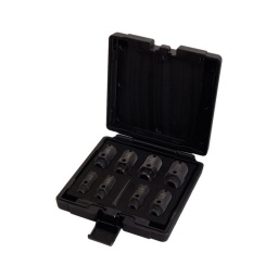 Jeu de réparation filetage
- pour la réparation de filetages intérieurs et extérieurs
- idéal pour les arbres de transmission. les sondes. les écrous de roues...
- pour vl. pl. et utilitaires
- coffret de rangement
composition :
chasse. 8 x 80 mm boitier de réparation de filetage. m14 x 1.5. intérieur et extérieur
boitier de réparation de filetage. m16 x 1.5. intérieur et extérieur
boitier de réparation de filetage. m18 x 1.5. intérieur et extérieur
boitier de réparation de filetage. m20 x 1.5. intérieur et extérieur
boitier de réparation de filetage. m22 x 1.5. intérieur et extérieur
boitier de réparation de filetage. m24 x 1.5. intérieur et extérieur
boitier de réparation de filetage. m27 x 2. intérieur et extérieur
boitier de réparation de filetage. m28 x 1.5. intérieur et extérieur