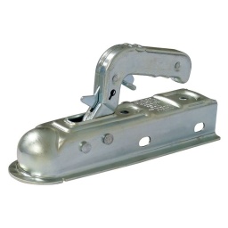 Pour boule diamètre 50mm
PTAC: 750kg
Dimension timon: carré de 50mm
Poids: 1,2kg 