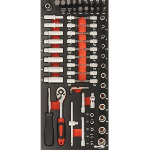 Module douilles 1/4 71 pièces