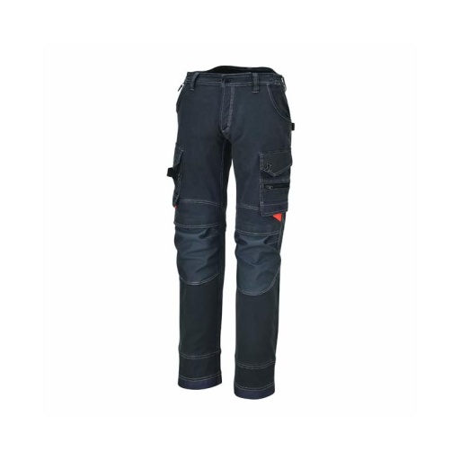 Pantalon de travail multipoche slim fit