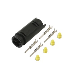 Kit de connecteur pour sonde lambda
Equivalent au code constructeur 12521427964
Contenu: 2 pcs de connecteurs mâles à 4 pôles , 8 cosses mâles (Ref 37483)
8 joints d'étanchéité (Ref 37484)