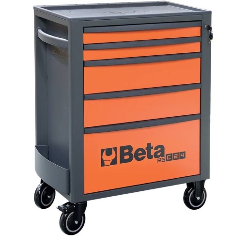 Servante mobile avec 5 tiroirs RSC24/5 Orange