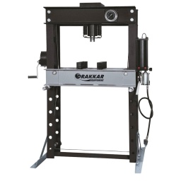 Table de travail ajustable à différentes hauteurs avec un treuil.
Piston avec retour automatique.
Bâti boulonné.
COURSE DU VÉRIN
190mm
FORCE DE TRAVAIL
45T
TYPE
manuelle et pneumatique
OPTION
Jeu de poinçons réf.10531
CAPACITÉ MAXI
45T
TYPE DE BÂTI
boulonné
POIDS ARTICLE
344KG
A
1106mm
B
800mm
C
1707mm
E
826mm
F
182mm
F1 MINIMUM
159mm
F2 MAXIMUM
859mm