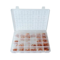 Assortiment 400 rondelles cuivres