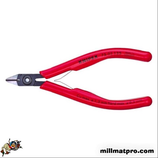 Pince coupante de côté pour l'électronique KNIPEX 
