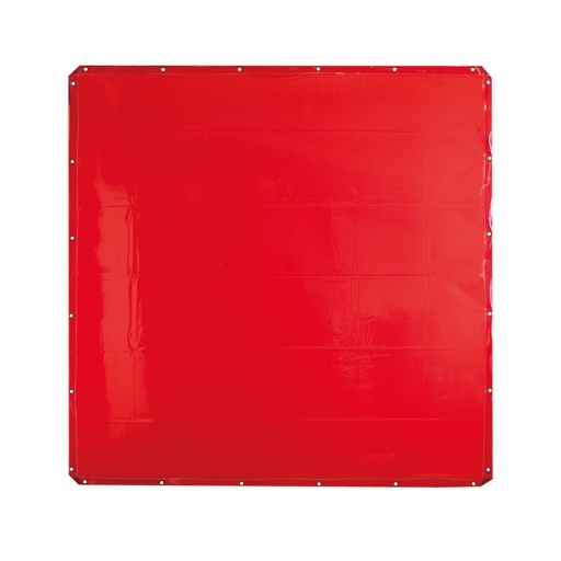 Bâche de soudeur 1740x1740mm rouge