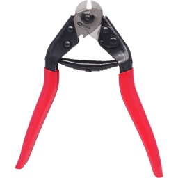 Pour câbles jusqu'à 4,7 mm
Ressort d'ouverture
Lames durcies par induction
Coupe franche du câble
Poignée isolée
Acier spécial