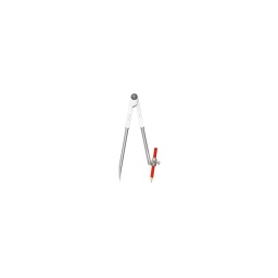 Compas à charnière porte crayon acier 

- longueur 220mm - capacité 220mm - crayon maxi 8mm 