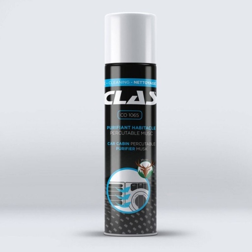 Spray purifiant habitacle percutable 100ml Musc
