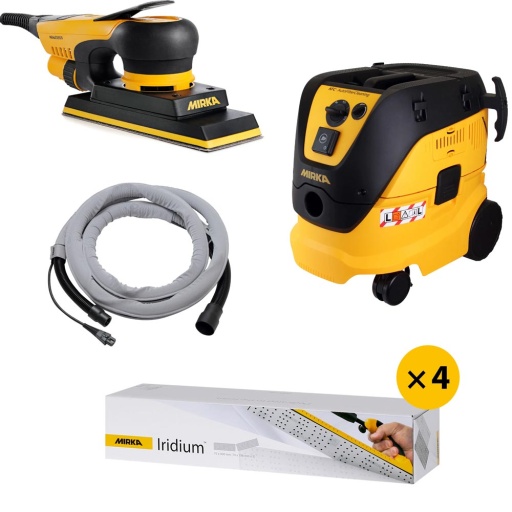 Pack ponceuse DEOS 383CV avec Mirka 1230L