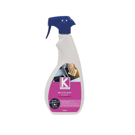 Nettoyant écrans séchage rapide - flacon spray de 750ml