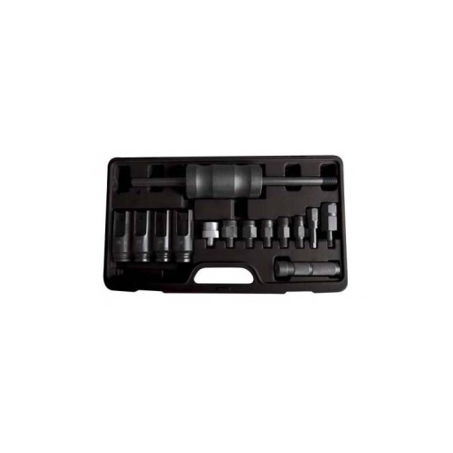 Coffret masse à inertie+adaptateurs extraction injecteurs 14pcs