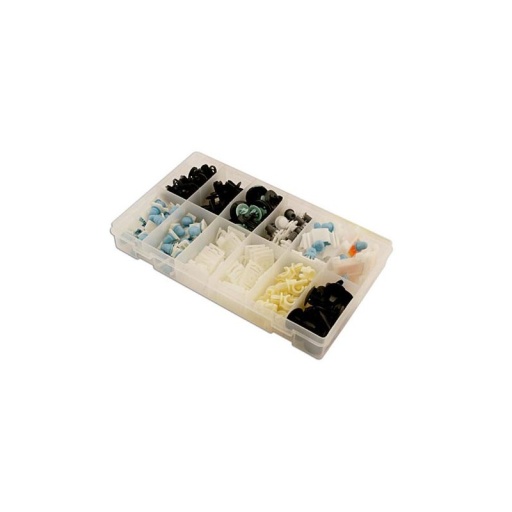Coffret assortiment agrafes pour audi 160 pièces