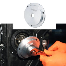 Conçu pour s'engager dans le joint avant à fixation de type baïonnette du vilebrequin et permettre à l'utilisateur de retirer et de poser le joint. Spécifiquement utilisé sur les moteurs diesel 2.0 L AJ200 des gammes Jaguar et Land Rover.

Les applications comprennent : Jaguar E-Pace (à partir de 2017), F-Pace (de 2016 à 2020), XE (de 2015 à 2020), XF (de 2015 à 2020).
Les applications comprennent : Land Rover (à partir de 2017), Discovery Sport (2015 - 2019), Range Rover Evoque (2015 - 2019), Range Rover Sport (2016 - 2018), Range Rover Velar (à partir de 2017).
Applications moteur : moteurs diesel 2.0 L AJ200 (AJ200/204DT), voir la liste complète des applications.
À carré de 1/2". Équivalent à l'équipement d'origine JLR-303-1628, à utiliser conformément aux instructions du constructeur. Fabriqué à Sheffield.
Pour d'autres outils pour moteurs AJ200, veuillez consulter les références Laser 7430 (calage moteur), 7431 (pompe à carburant diesel), 8271 (dépose et montage de l'arbre d'équilibrage).