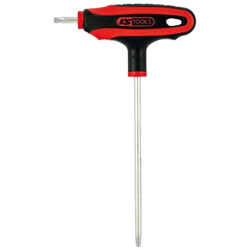 Cl&eacute; m&acirc;le TORX t&ecirc;te sph&eacute;rique &agrave; poign&eacute;e en T, T20