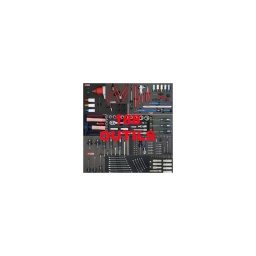 Compo 188 outils
( 11 modules pour 5 tiroirs)
- plateau de rangement en mousse preformee. résistant aux hydrocarbure
- douille 1/4-3/8-1/2
- clé dynamométrique 20-200nm
- clé choc 810nm
