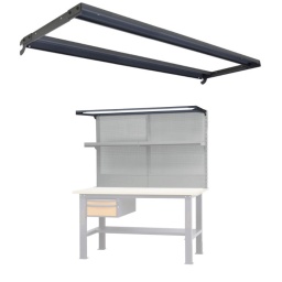 Rampe d'éclairage LED, pour établis modulaires C58BC d'une longueur de 1,6 m
- Longueur de la structure : 1 550 mm
- Peut être associé avec 1 lampe LED réf : C58PLED-150 (vendue séparément)
5,2 kg
