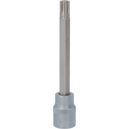 RIBE®
Carré d'entraînement intérieur selon DIN 3120 / ISO 1174 avec encoche pour verrouillage par bille
Version longue
avec embout tournevis nickelé serti
Pour une utilisation manuelle